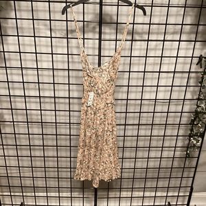 Mini V-Neck Spaghetti Strap Dress B283